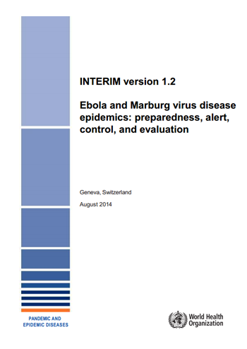 WHO guidelines on ebola
